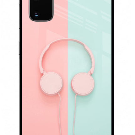 Music Lover Samsung S20 Glass Case Back Cover by Casekaro