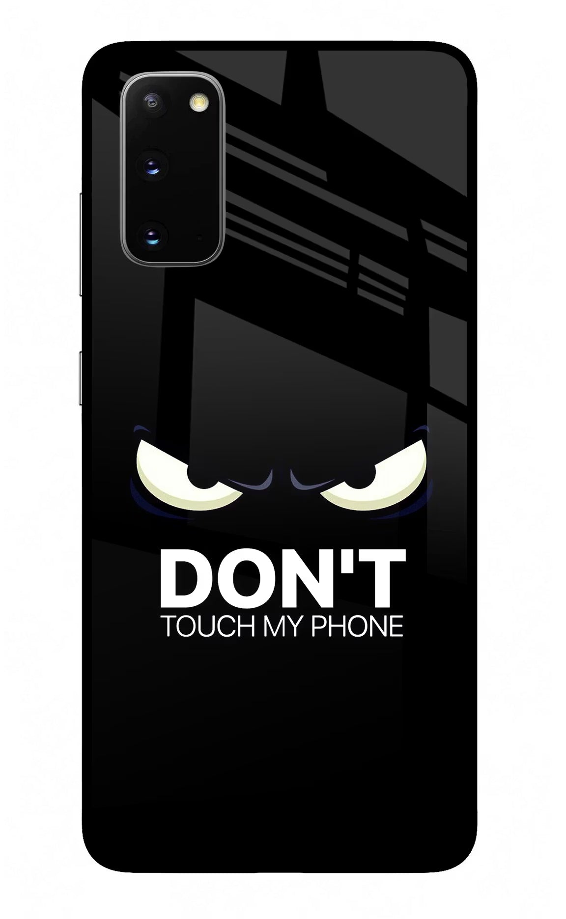 Don'T Touch My Phone Samsung S20 Glass Case