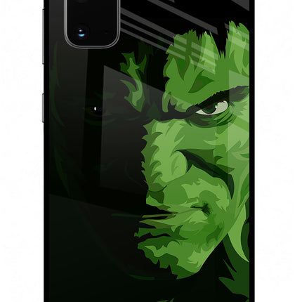 HULK Samsung S20 Glass Case Back Cover by Casekaro