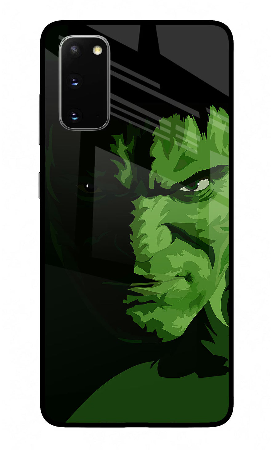 HULK Samsung S20 Back Cover, Glass case