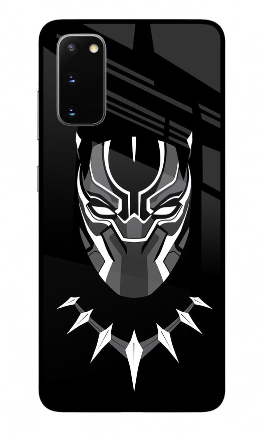 Black Panther Samsung S20 Glass Case