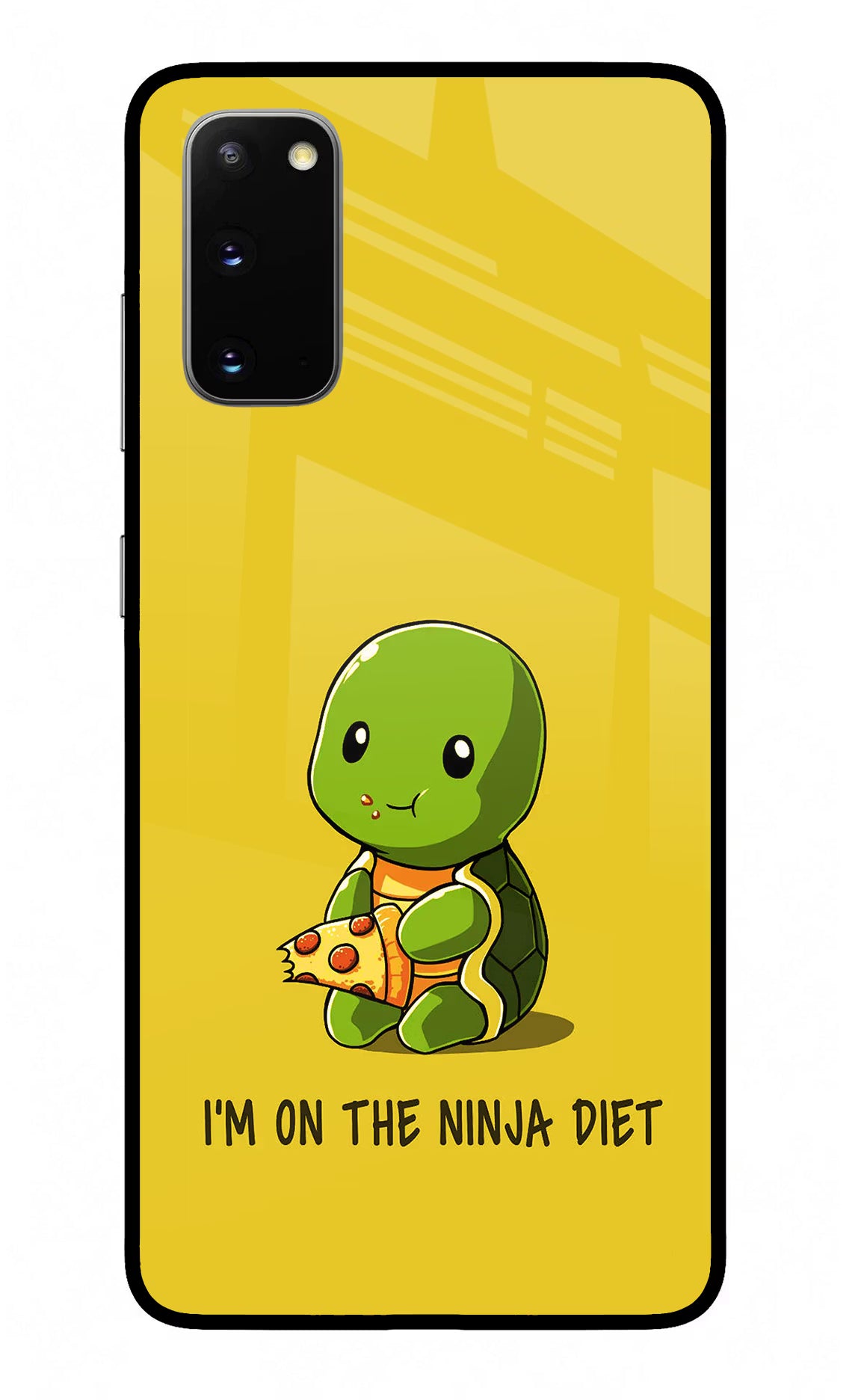 I'm on Ninja Diet Samsung S20 Glass Case Back Cover by Casekaro