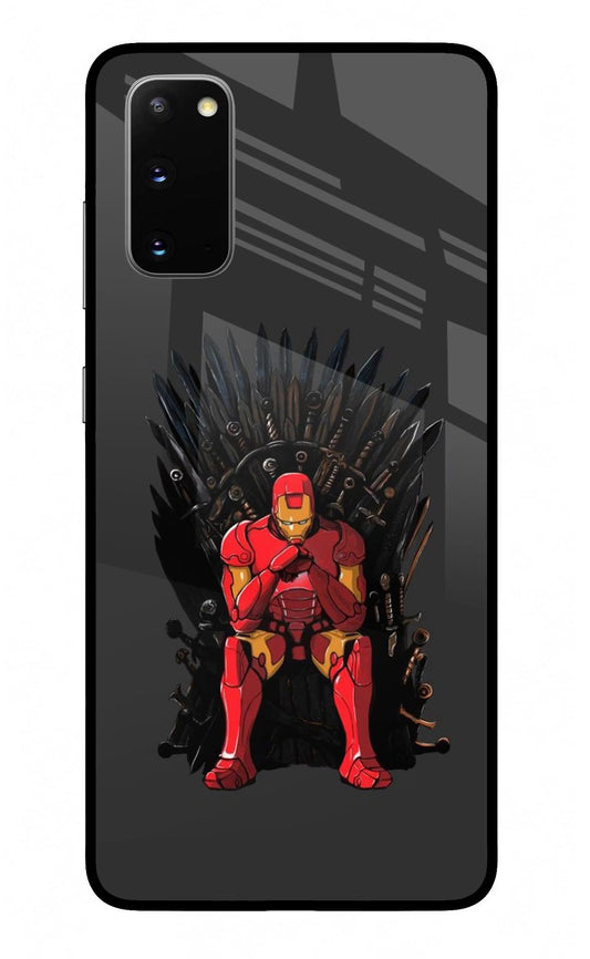 Ironman Throne Samsung S20 Glass Case