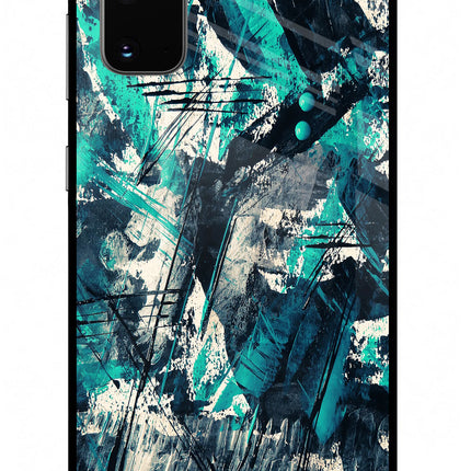 Artwork Samsung S20 Glass Case Back Cover by Casekaro