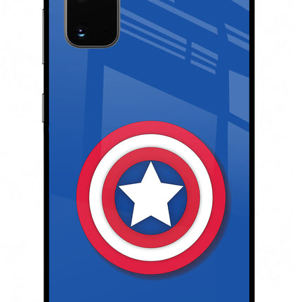 Shield Samsung S20 Glass Case Back Cover by Casekaro