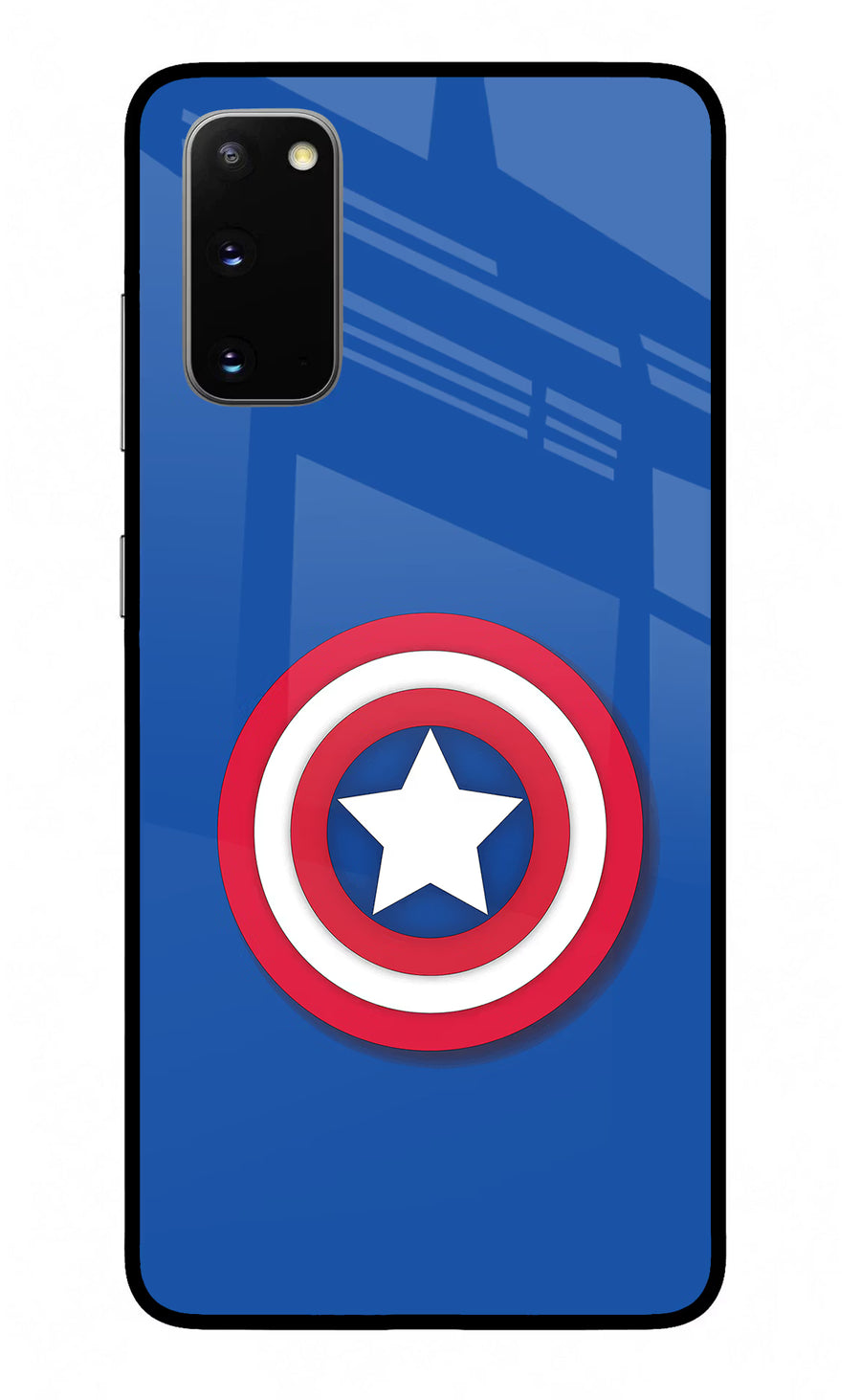 Shield Samsung S20 Back Cover, Glass case