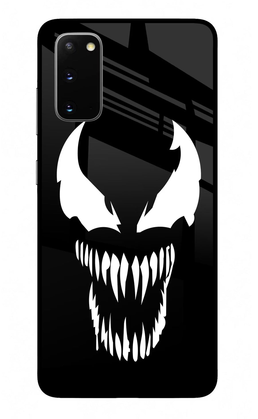 Venom Samsung S20 Back Cover, Glass case
