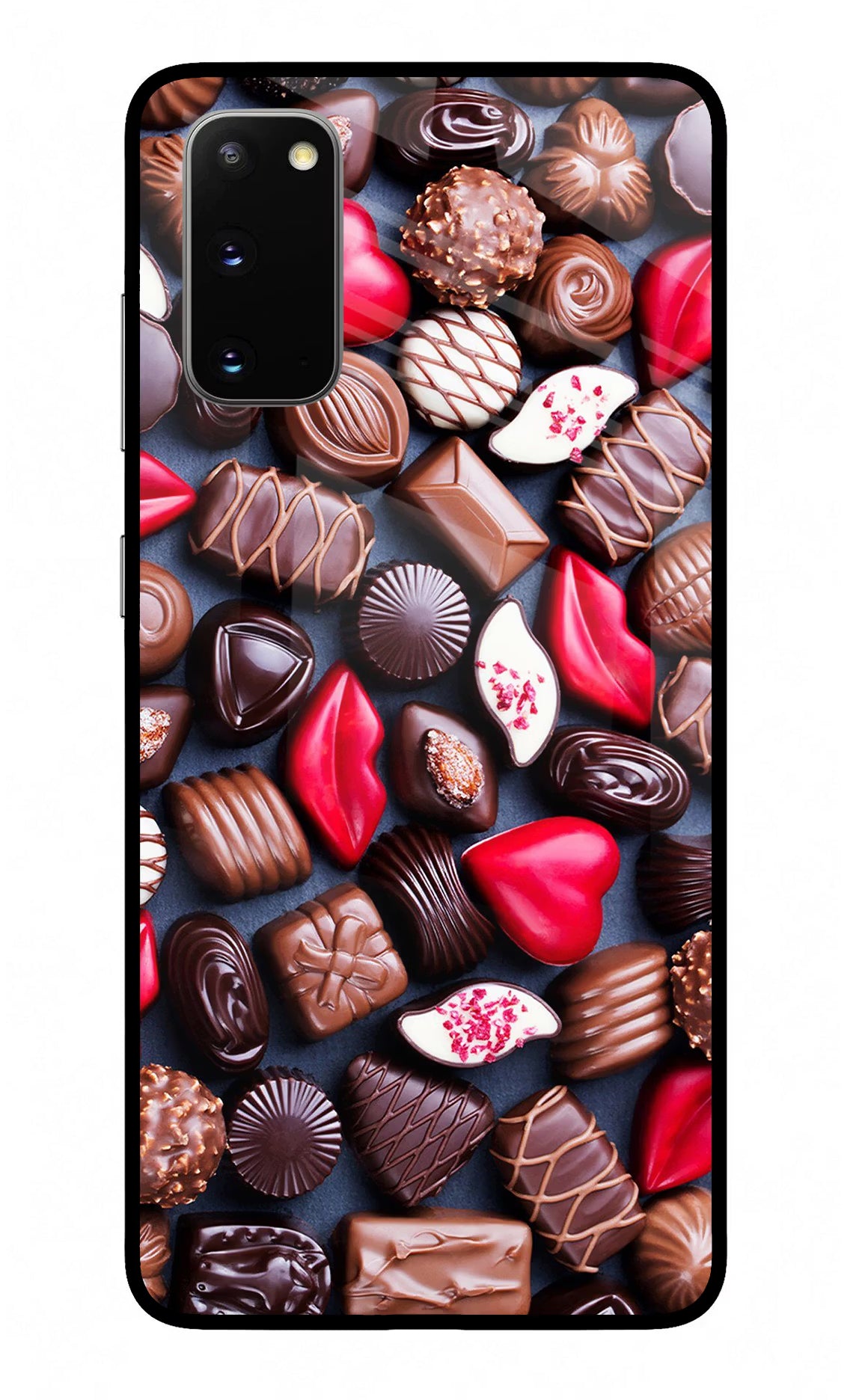 Chocolates Samsung S20 Glass Case