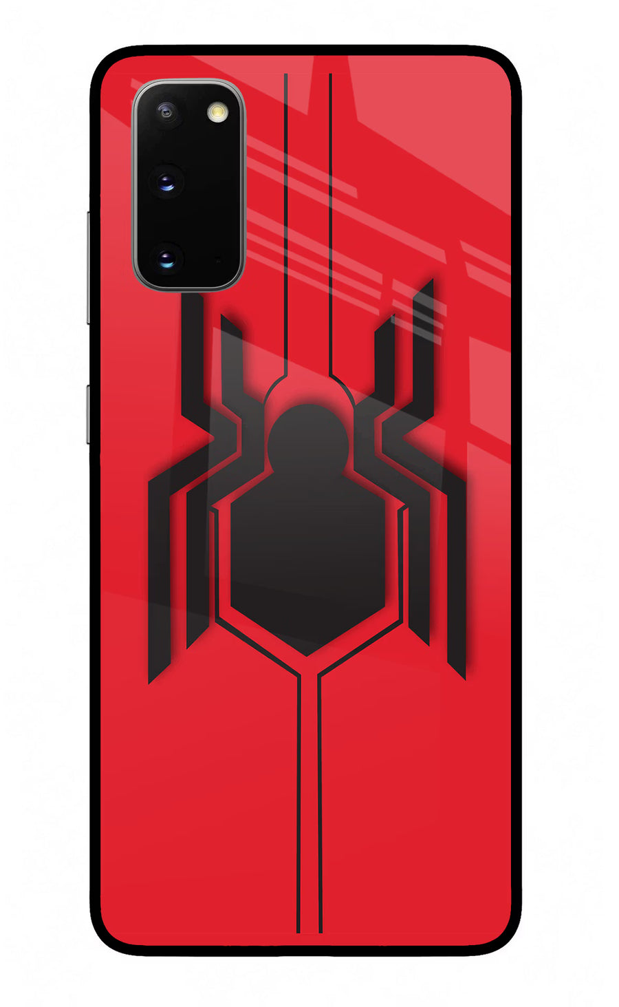 Spider Samsung S20 Back Cover, Glass case