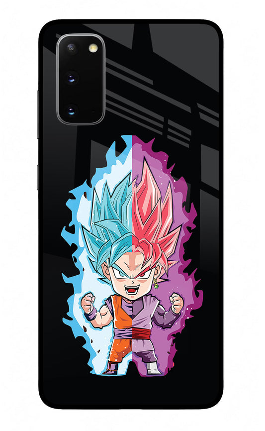 Chota Goku Samsung S20 Glass Case