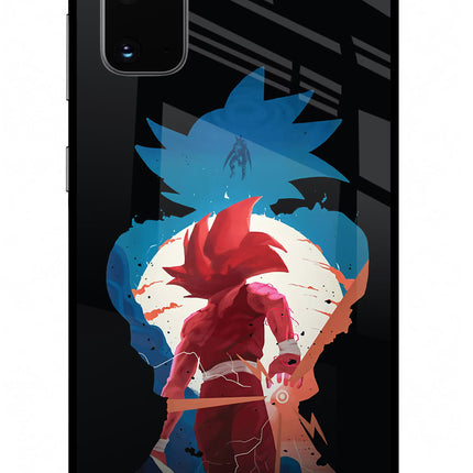 Goku Samsung S20 Glass Case Back Cover by Casekaro