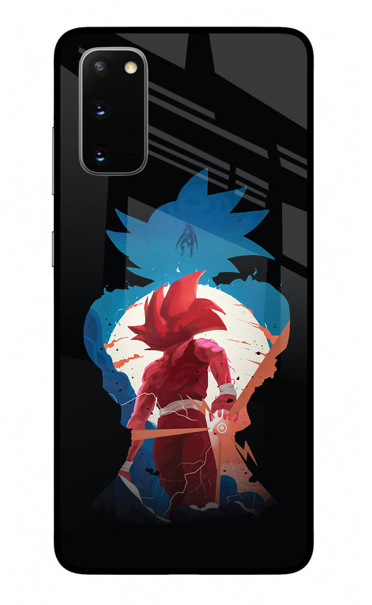 Goku Samsung S20 Glass Case