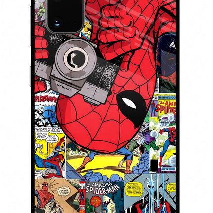 Spider Man Samsung S20 Glass Case Back Cover by Casekaro