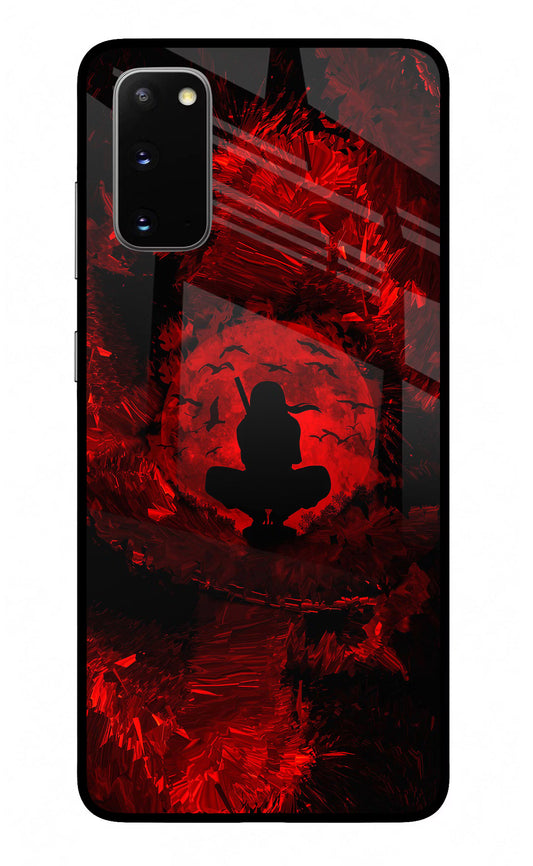 Itachi Uchiha Samsung S20 Glass Case
