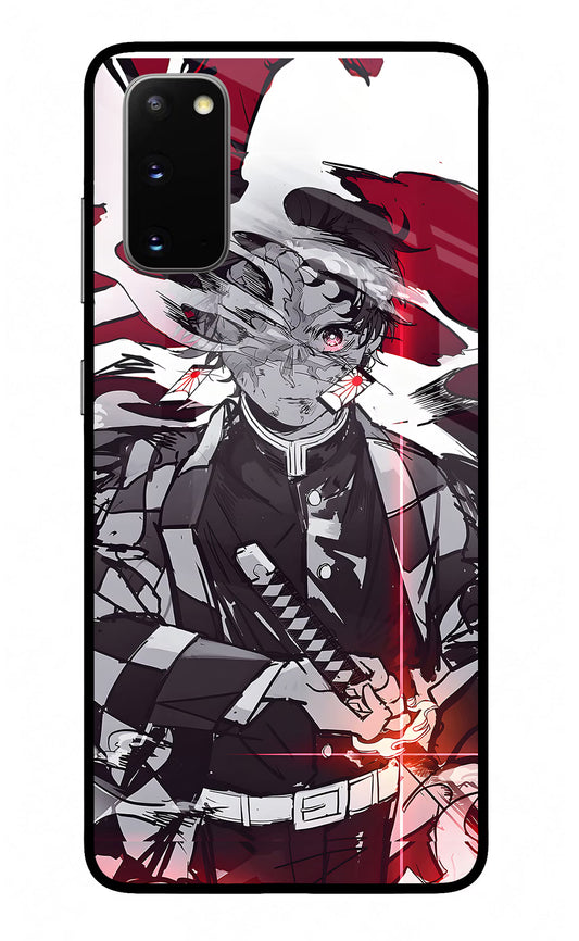 Demon Slayer Samsung S20 Glass Case