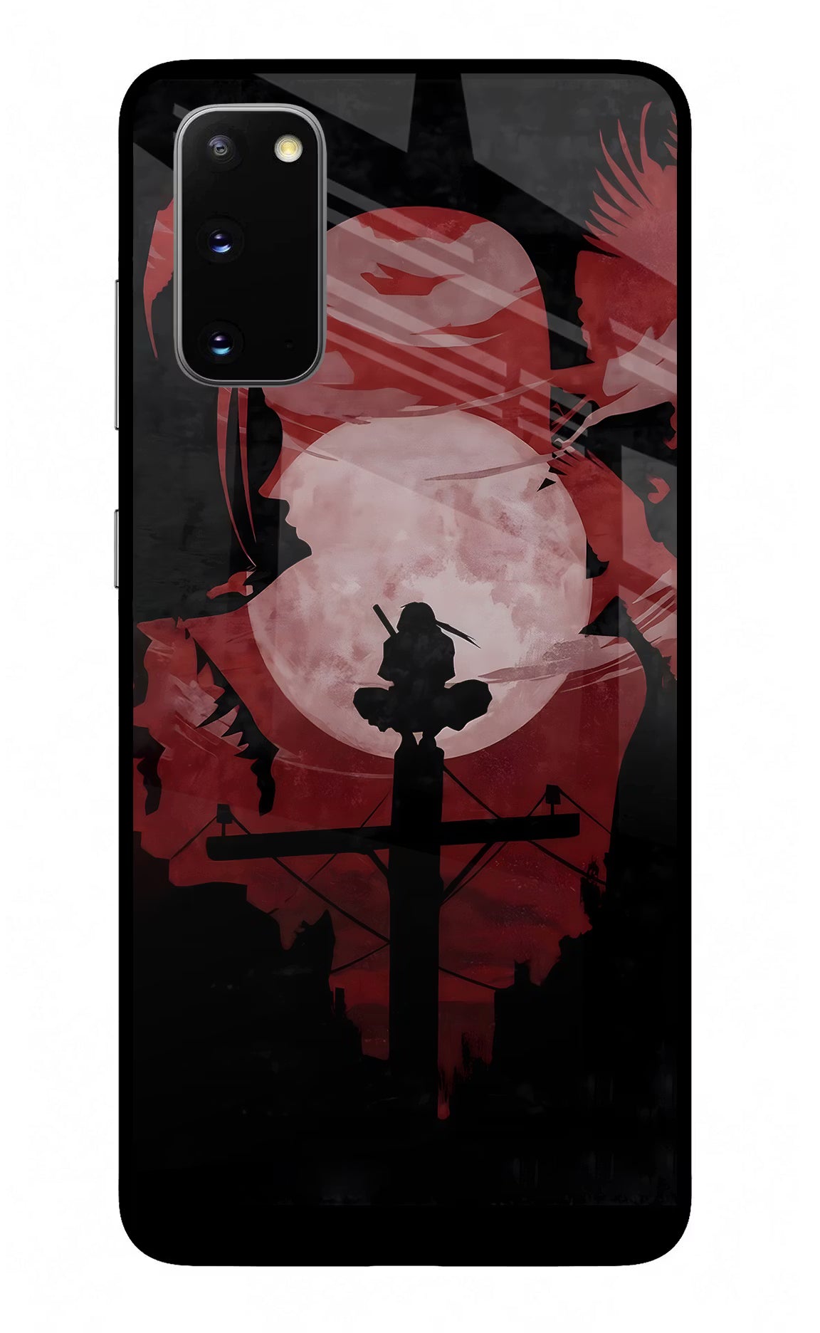 Naruto Anime Samsung S20 Glass Case Back Cover by Casekaro