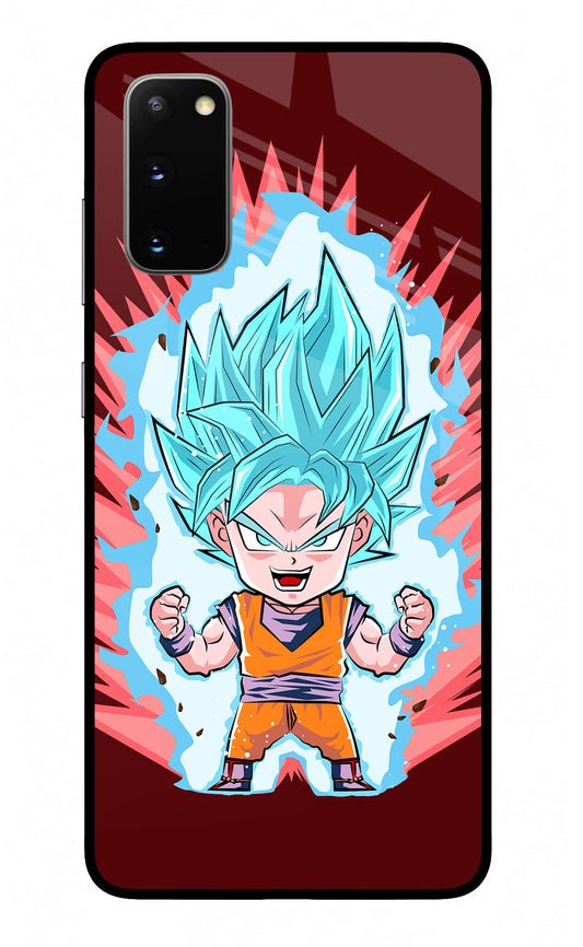 Goku Little Samsung S20 Glass Case