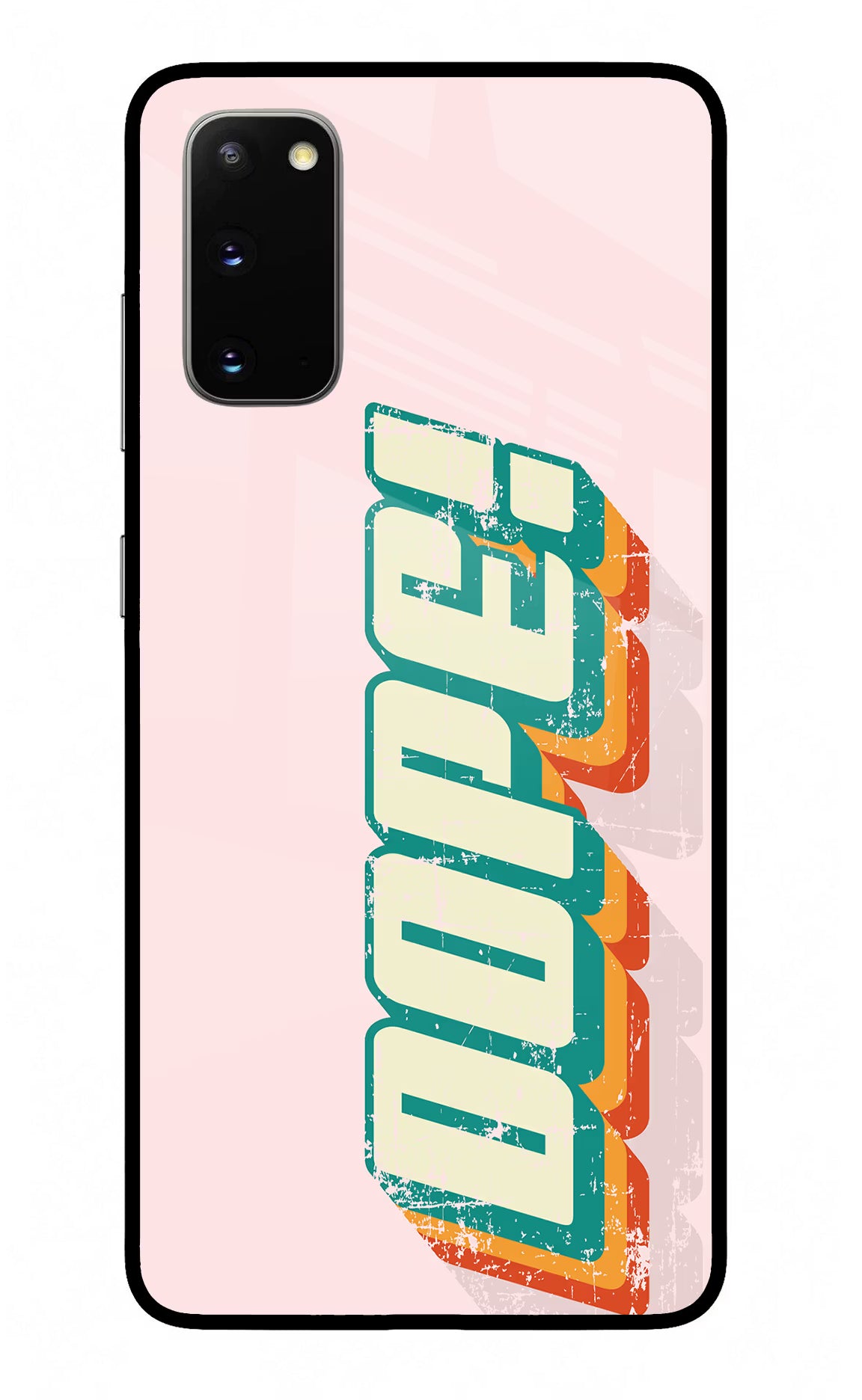 Dope Samsung S20 Glass Case Back Cover by Casekaro