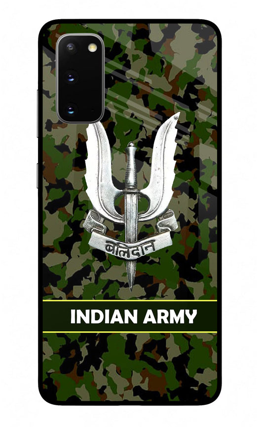 Balidan Indian Logo Samsung S20 Glass Case