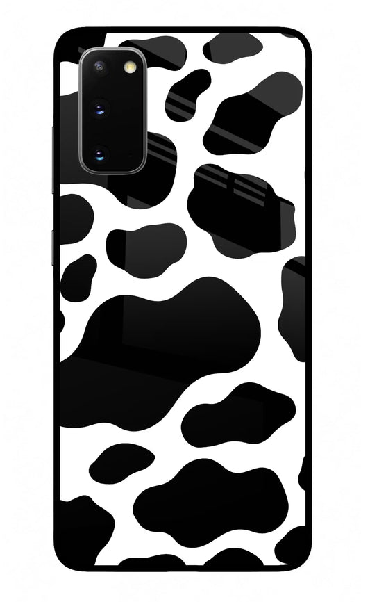 Cow Spots Samsung S20 Glass Case