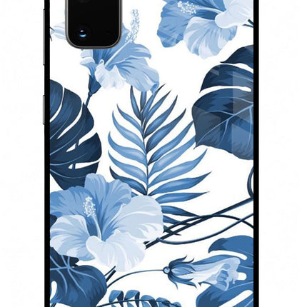 Fabric Art Samsung S20 Glass Case Back Cover by Casekaro