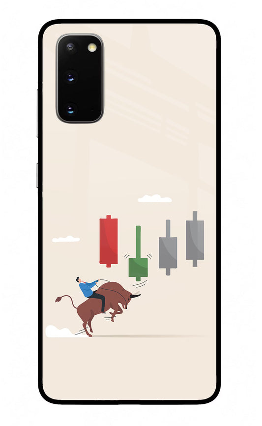 Bull Trading Momentum Samsung S20 Glass Case