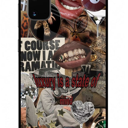 Luxury Samsung S20 Glass Case Back Cover by Casekaro