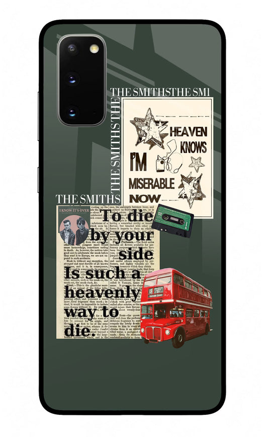 The Smiths Samsung S20 Glass Case