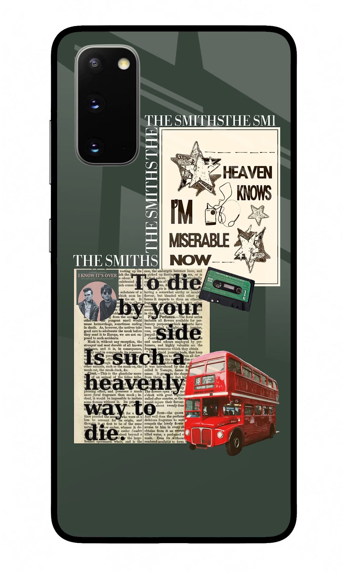 The Smiths Samsung S20 Glass Case Back Cover by Casekaro