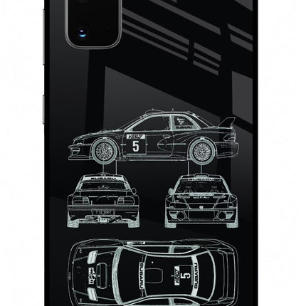 WRC'99 Samsung S20 Glass Case Back Cover by Casekaro