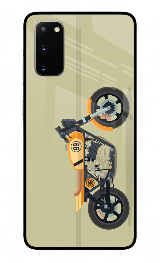 Vertical Speedster Samsung S20 Glass Case