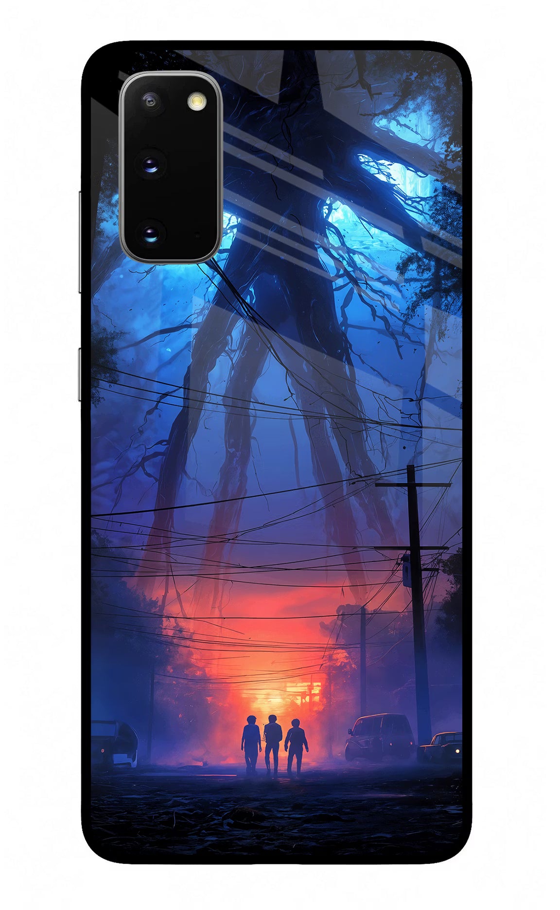 Ordinary Things Shadow Samsung S20 Glass Case Back Cover by Casekaro
