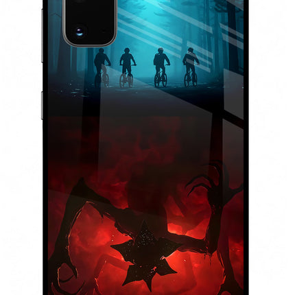 Ordinary Things Downside Up Samsung S20 Glass Case Back Cover by Casekaro