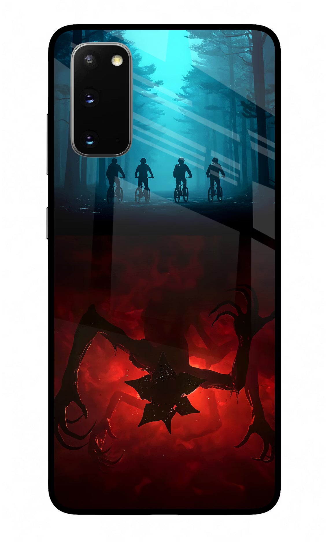 Ordinary Things Downside Up Samsung S20 Glass Case Back Cover by Casekaro