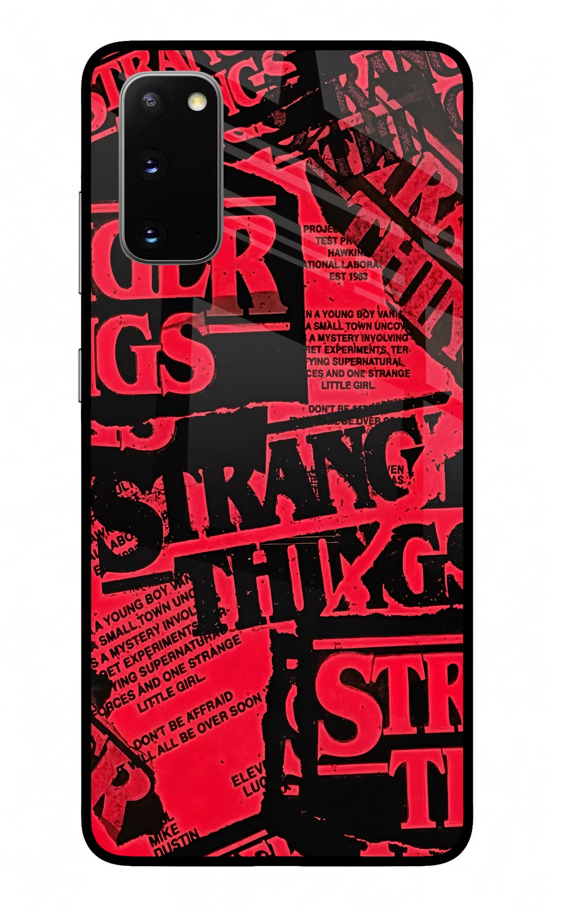 Ordinary Things Samsung S20 Glass Case Back Cover by Casekaro