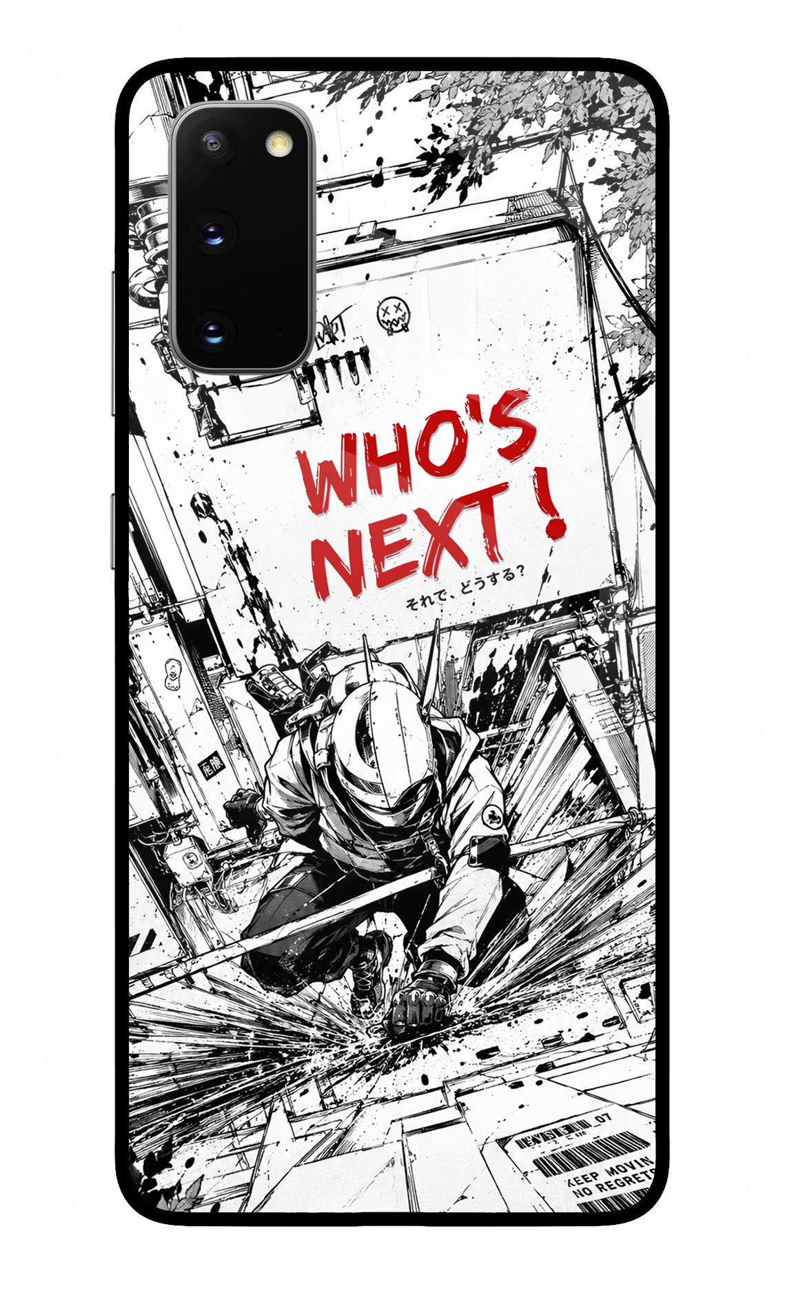 Who's Next Samsung S20 Glass Case