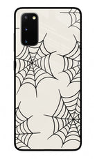 Spider Web Samsung S20 Glass Case