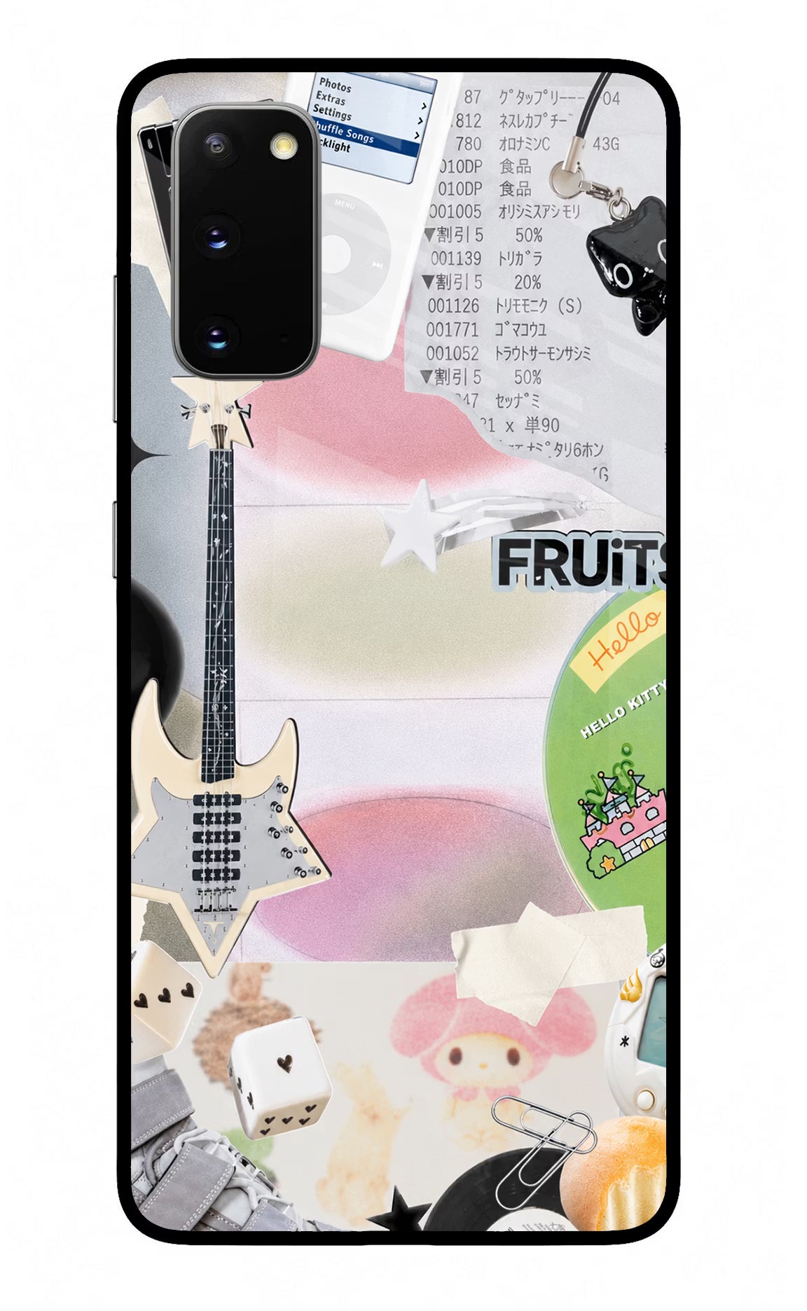 Softcore case Samsung S20 Glass Case