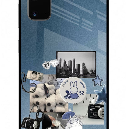 Miffy Samsung S20 Glass Case Back Cover by Casekaro