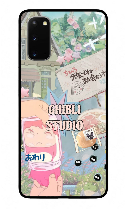 Studio Ghibli Samsung S20 Glass Case