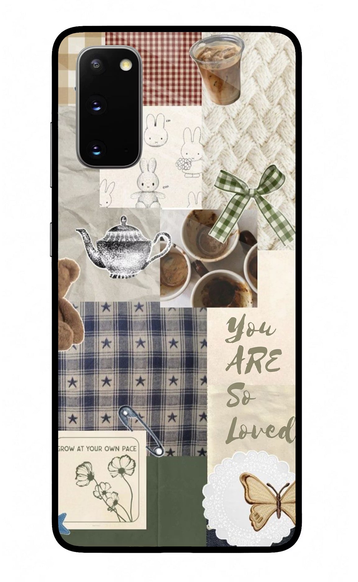 Cookie Samsung S20 Glass Case