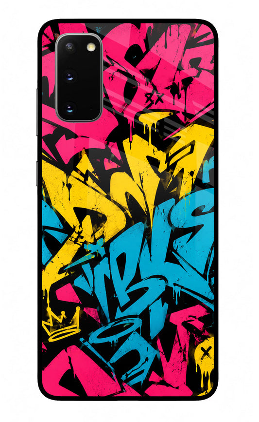 Graffiti Vibe Samsung S20 Glass Case