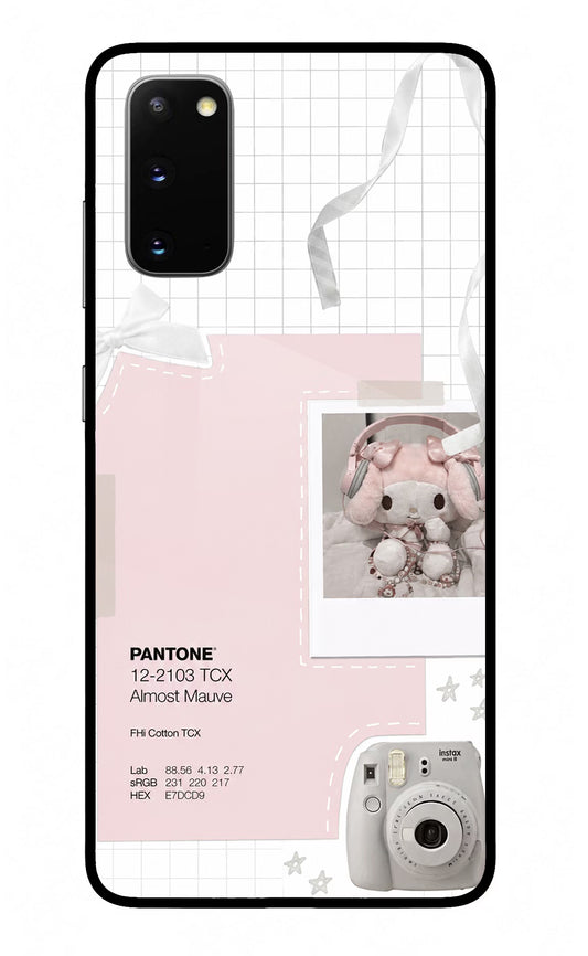 Pantone Asthetic Samsung S20 Glass Case