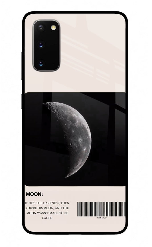 Moon Phase Samsung S20 Glass Case