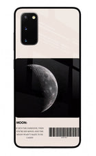 Moon Phase Samsung S20 Glass Case Back Cover by Casekaro