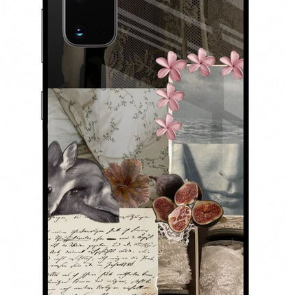 Midnight Sky Samsung S20 Glass Case Back Cover by Casekaro