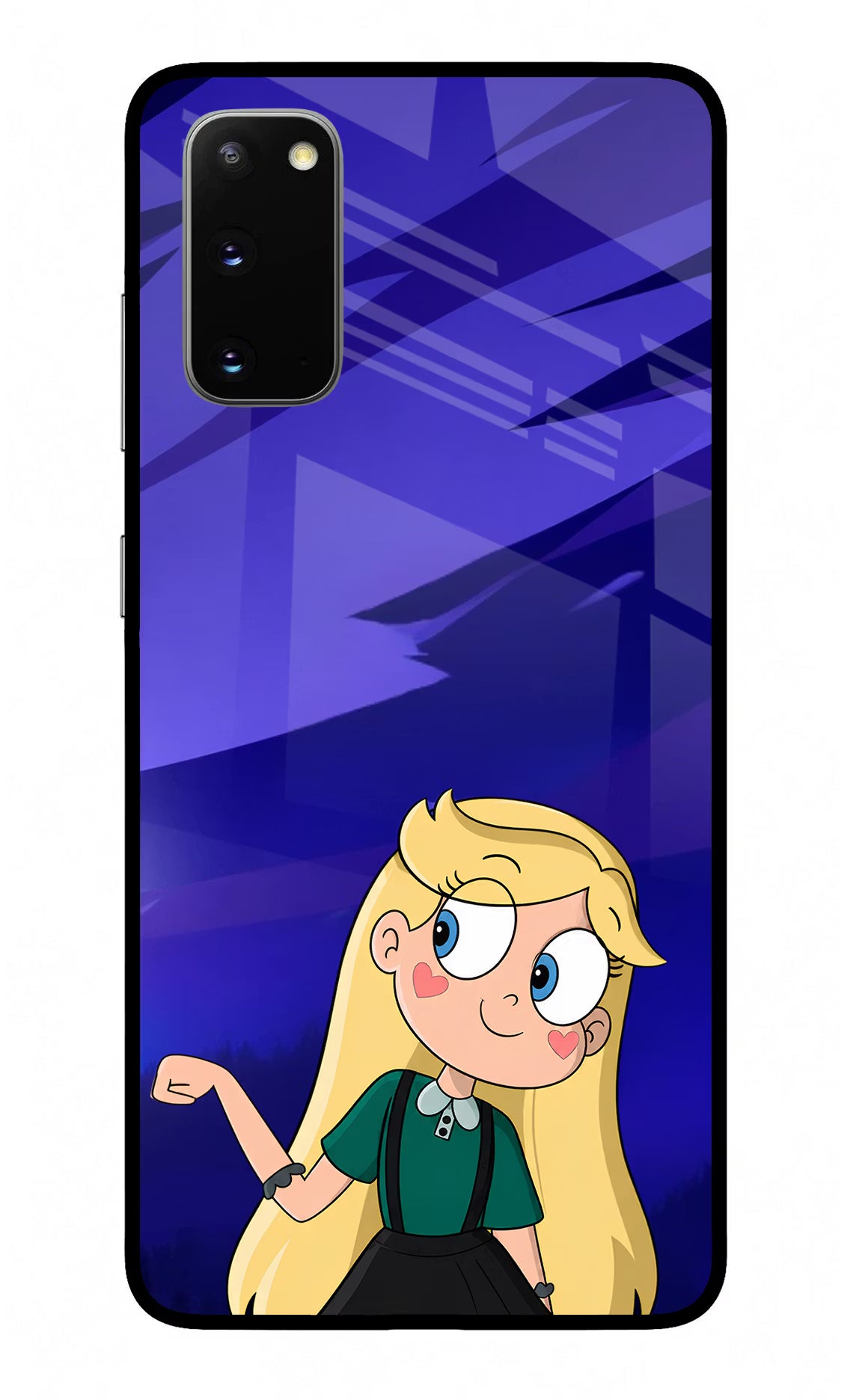 Star Glow Samsung S20 Glass Case