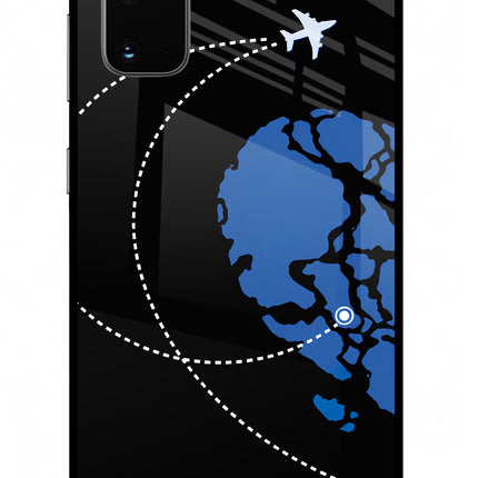Love Orbit Samsung S20 Glass Case Back Cover by Casekaro