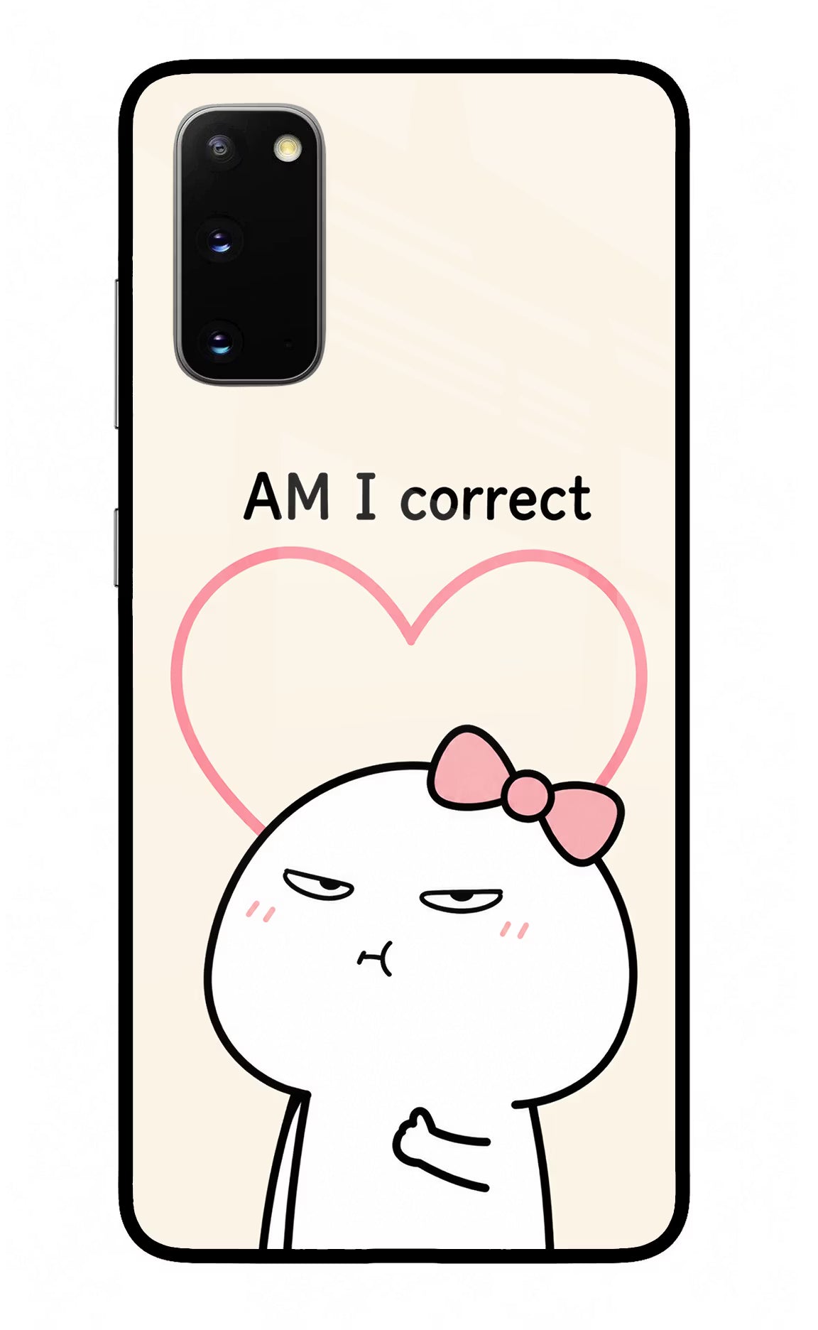 Always Right Samsung S20 Glass Case