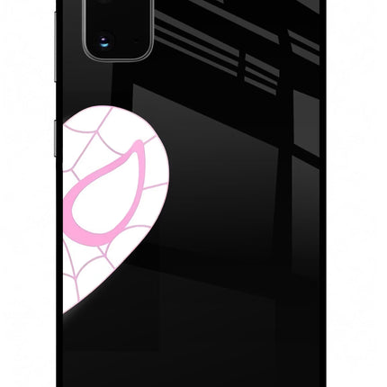 Gwen Mask Samsung S20 Glass Case Back Cover by Casekaro